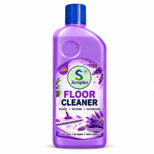 lavender floor cleaner bottle