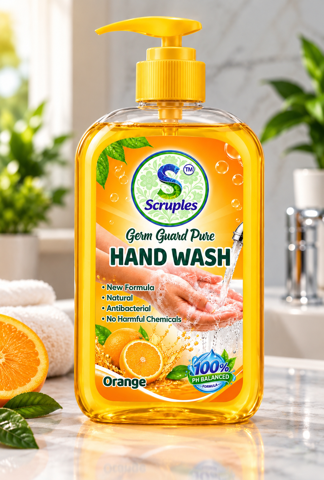 scruples orange hand wash product shot scruples orange hand wash product shot